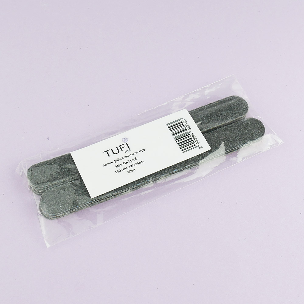 Сменные файлы TUFI profi Standard 100 грит 16/182 мм 20 шт (0102411)