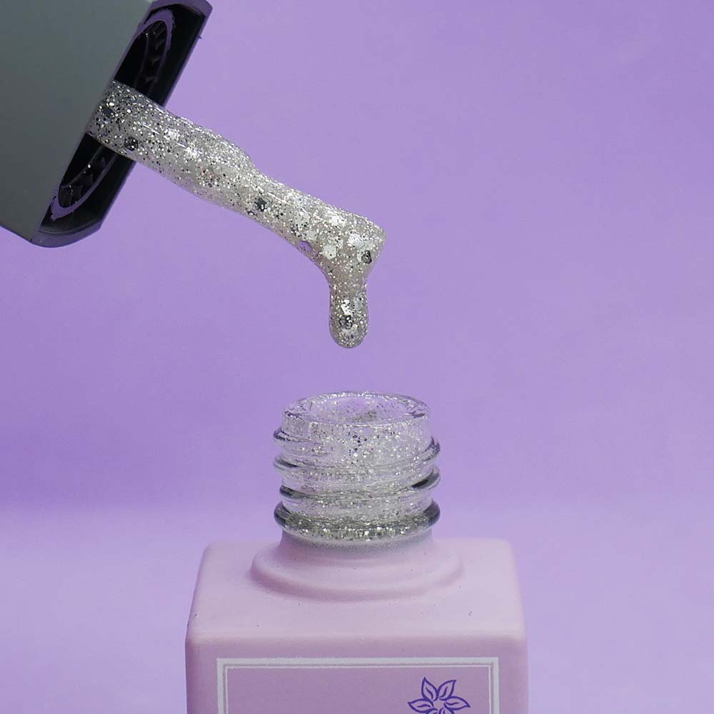 Гель-лак TUFI profi DIAMOND 09 Серебряная пуля 8 мл (0103040)