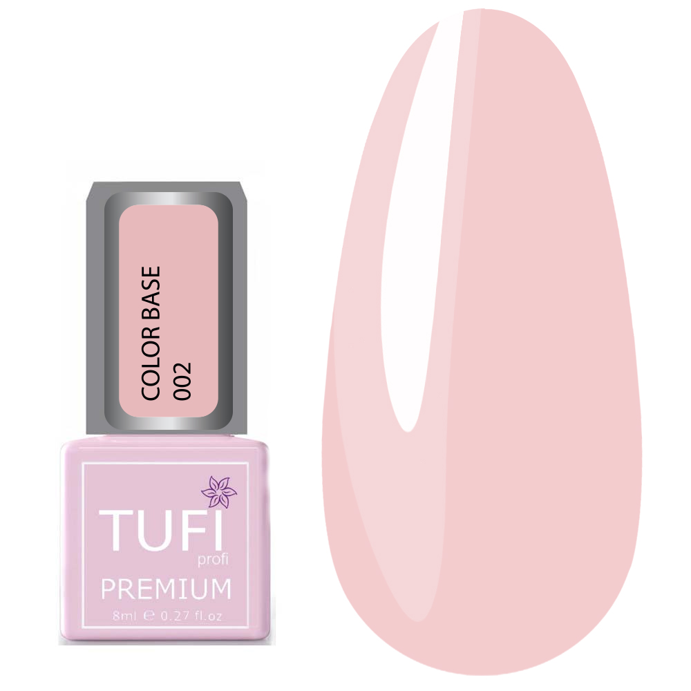 База TUFI profi COLOR BASE 02 Персиково-Розовый 8 мл (0103700)
