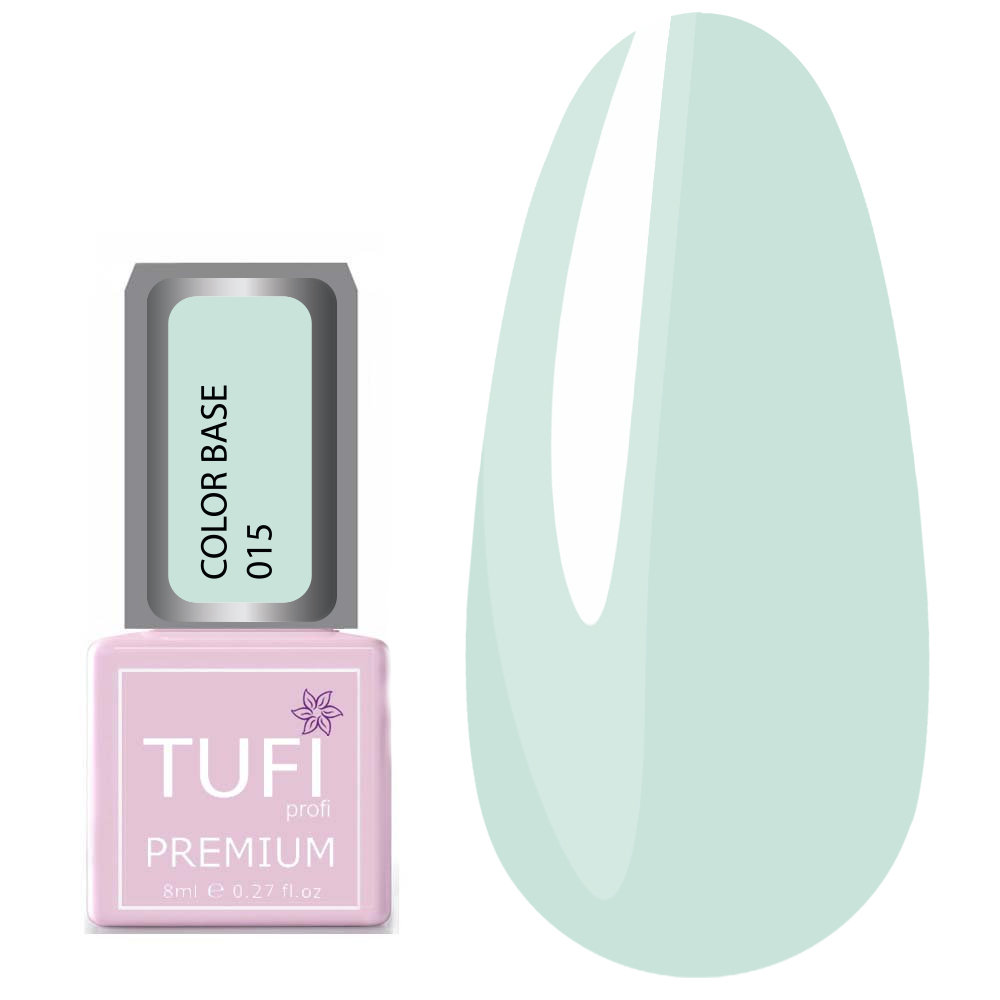 База TUFI profi COLOR BASE 15 Полупрозрачный Ментоловый 8 мл (0103864)