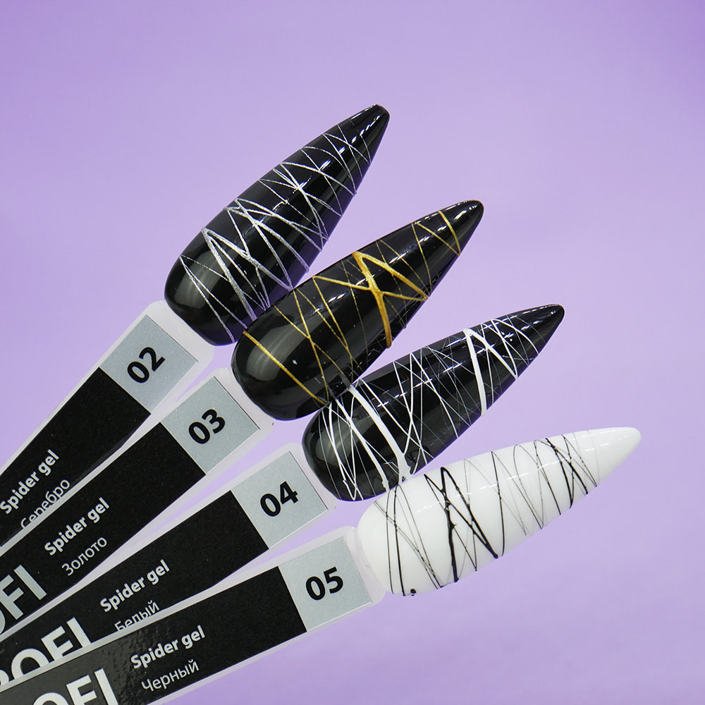 Spiderweb TUFI profi PREMIUM Spider Gel 002 silver 5 g (0104332)
