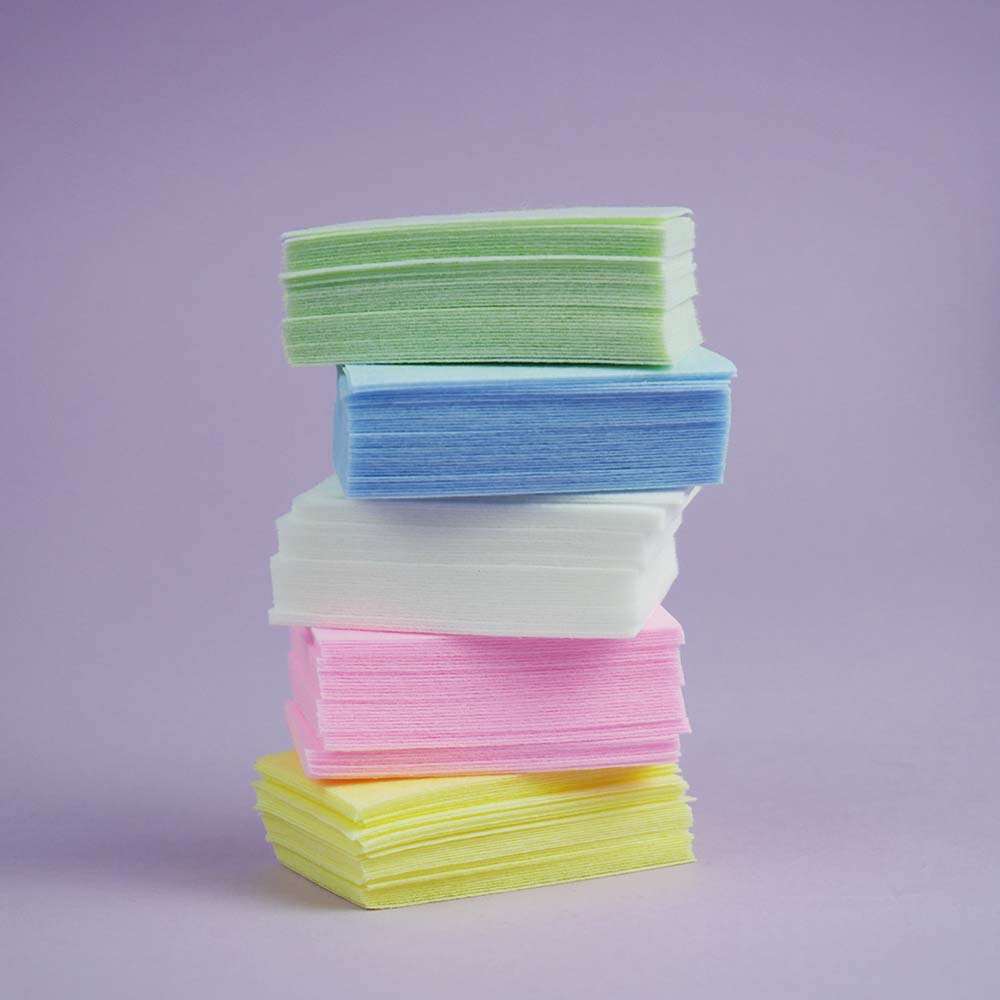 Lint-free napkins TUFI Profi PREMIUM blue 4х6 сm 540 pcs (0104419)