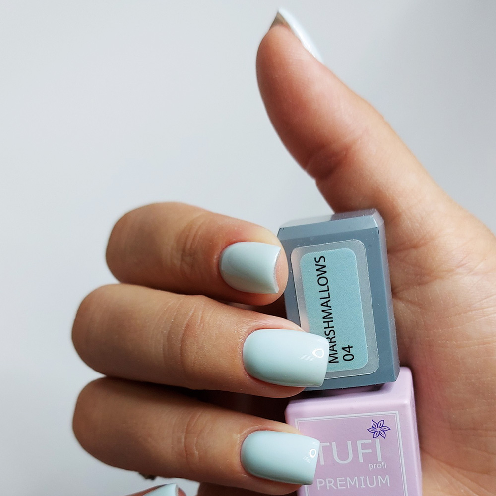 Гель-лак TUFI profi MARSHMALLOWS 04 Мятный 8 мл (0102481)