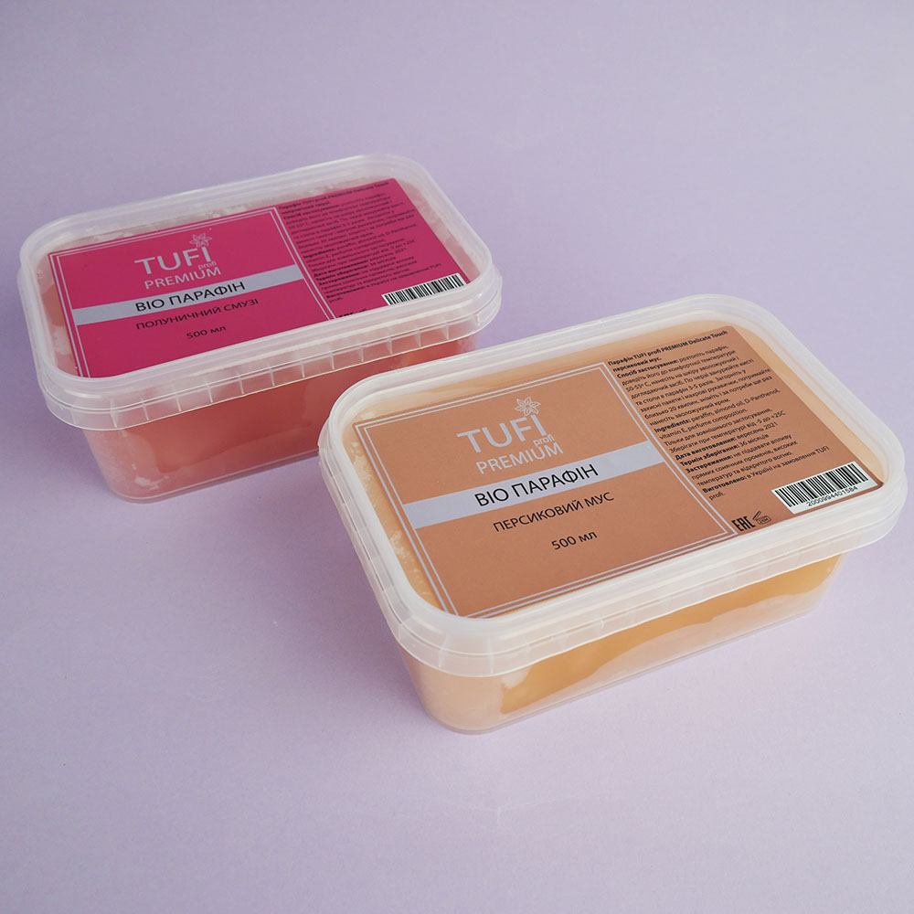 Парафін TUFI profi Delicate Touch Персиковий Мус 500 мл (0104103)