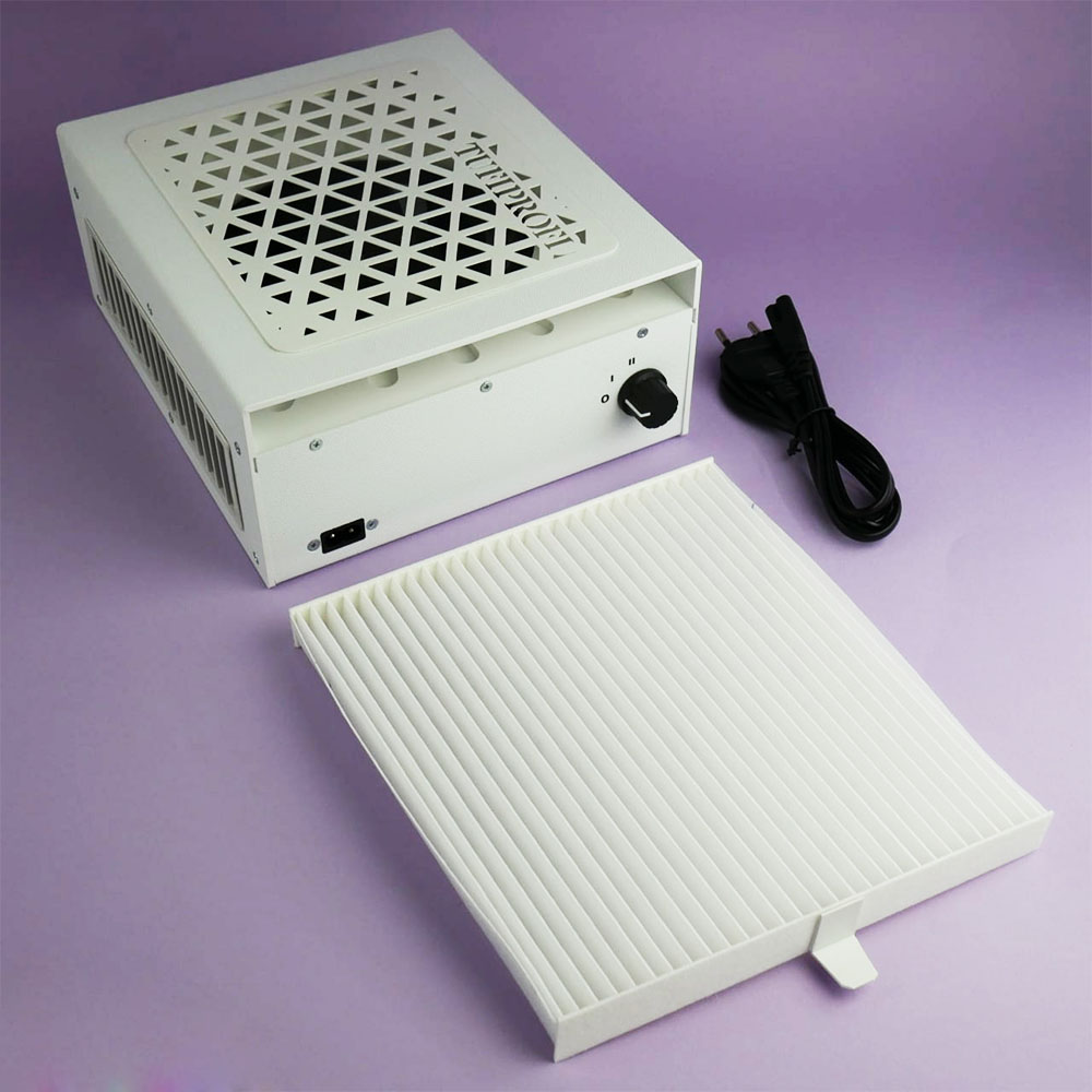 Manicure nail duster TUFI profi  PREMIUM  ND900FC white 95 watts (0104996)