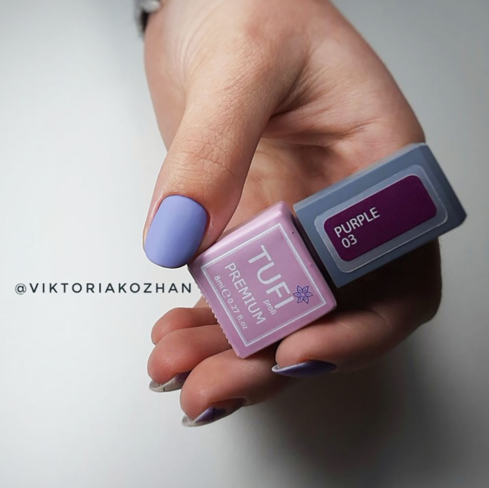 Гель-лак TUFI profi PURPLE 03 Слива 8 мл (0102495)