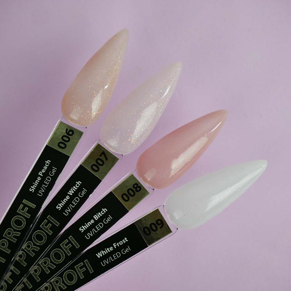 Гель для наращивания TUFI profi UV/LED GEL 07 Shine Witch с шиммером 15 г (0105915)