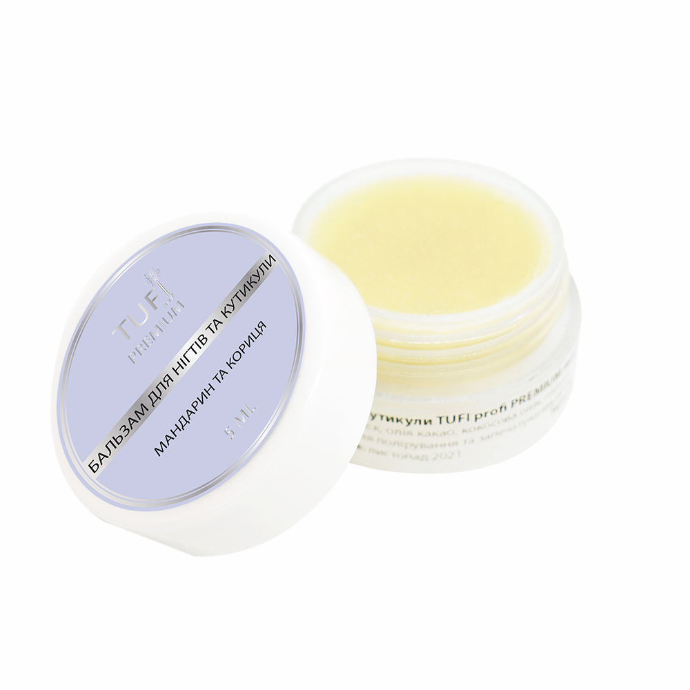 Nail and cuticle balm TUFI profi PREMIUM mandarin and cinnamon 5 ml (0120742)
