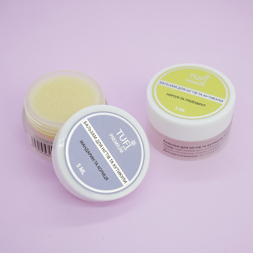 Nail and cuticle balm TUFI profi PREMIUM mandarin and cinnamon 5 ml (0120742)