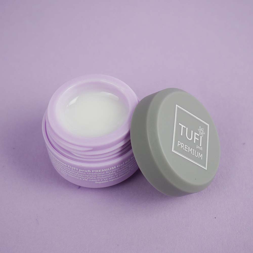 Гель для наращивания TUFI profi UV/LED GEL 02 Milk 5 г (0105860)