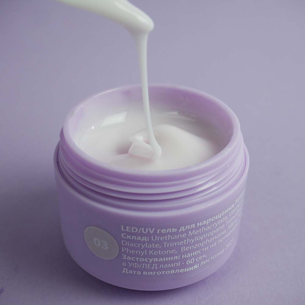 Гель для наращивания TUFI profi UV/LED GEL 03 Baby Milk 30 г (0105869)