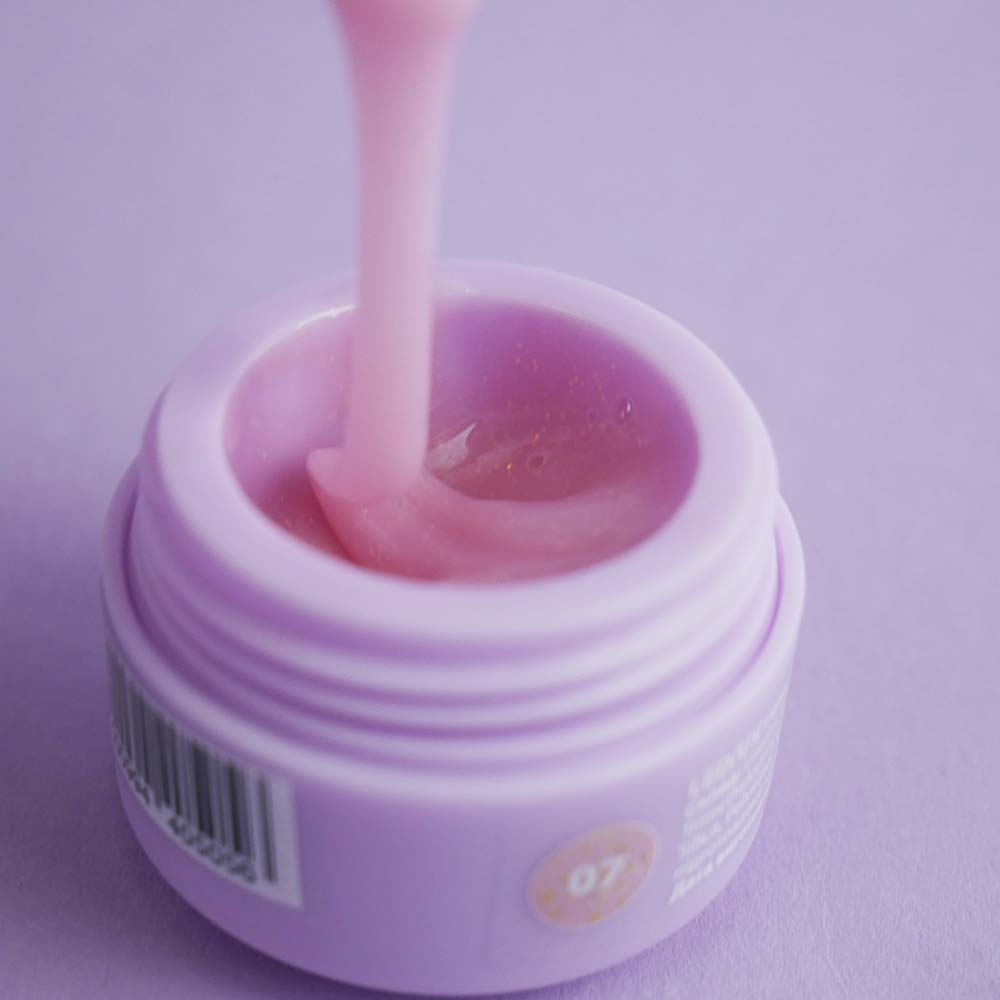 Гель для наращивания TUFI profi UV/LED GEL 07 Shine Witch с шиммером 5 г (0105914)