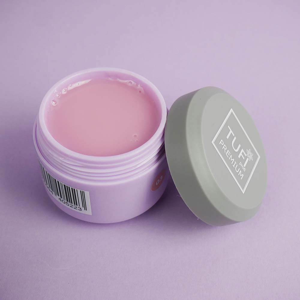 Гель для наращивания TUFI profi PREMIUM GEL 03 French Pink 15 г (0105930)