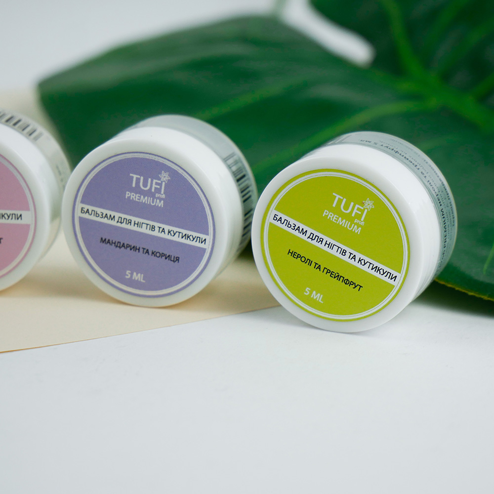Nail and cuticle balm TUFI profi PREMIUM mandarin and cinnamon 5 ml (0120742)