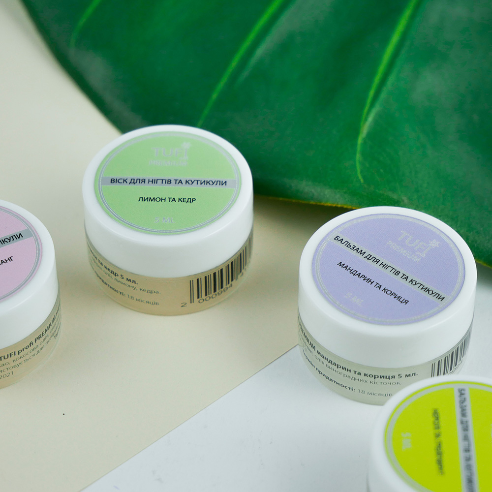 Nail and cuticle balm TUFI profi PREMIUM mandarin and cinnamon 5 ml (0120742)