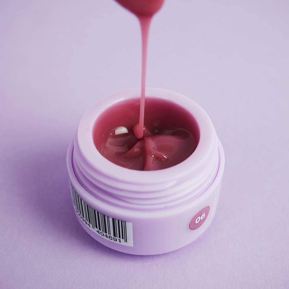 Гель для нарощування TUFI profi LED GEL 06 Raspberry 5 г (0105837)