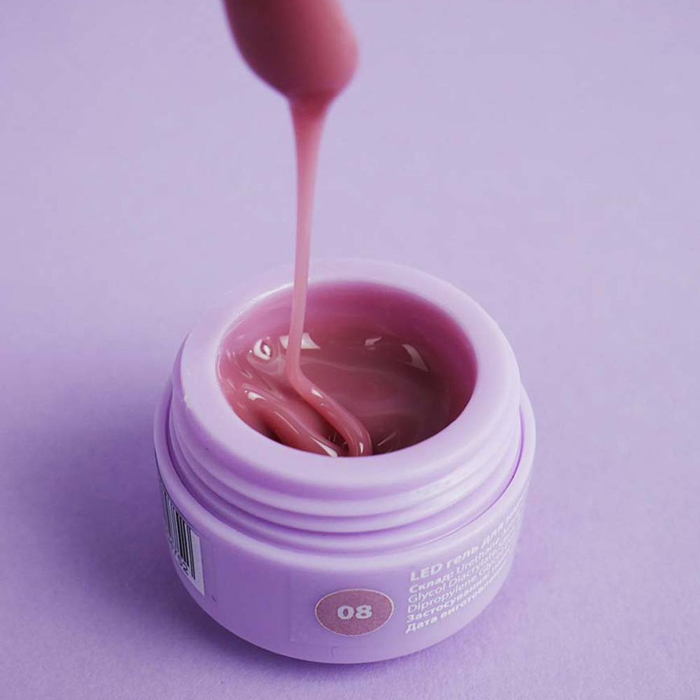 Гель для наращивания TUFI profi LED GEL 08 Watermelon 5 г (0105843)