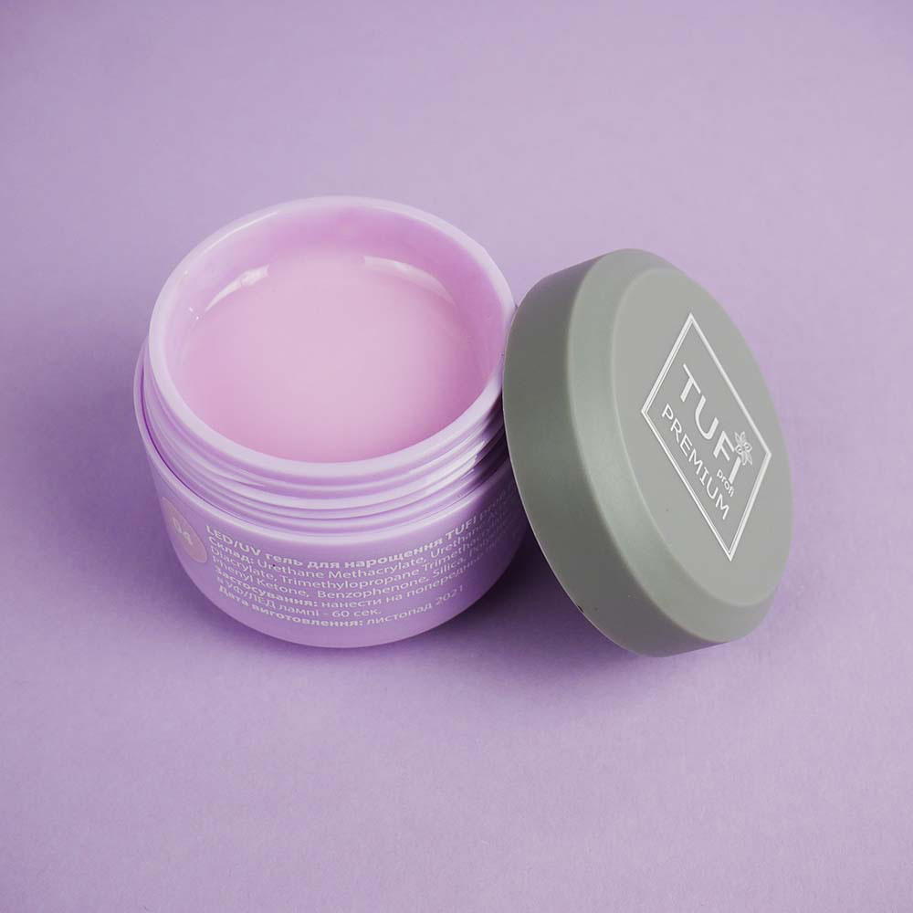 Гель для нарощування TUFI profi UV/LED GEL 04 Candy Pink 30 г (0105905)