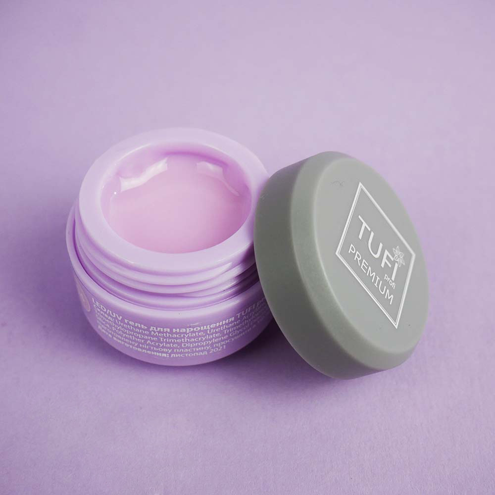 Гель для наращивания TUFI profi UV/LED GEL 04 Candy Pink 5 г (0105907)