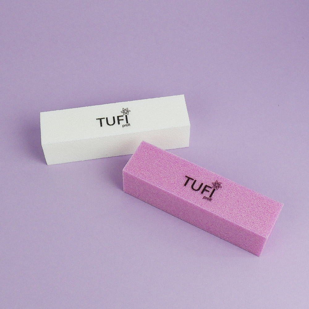 Buff TUFI profi  PREMIUM  white 150/150 grit 1 pc