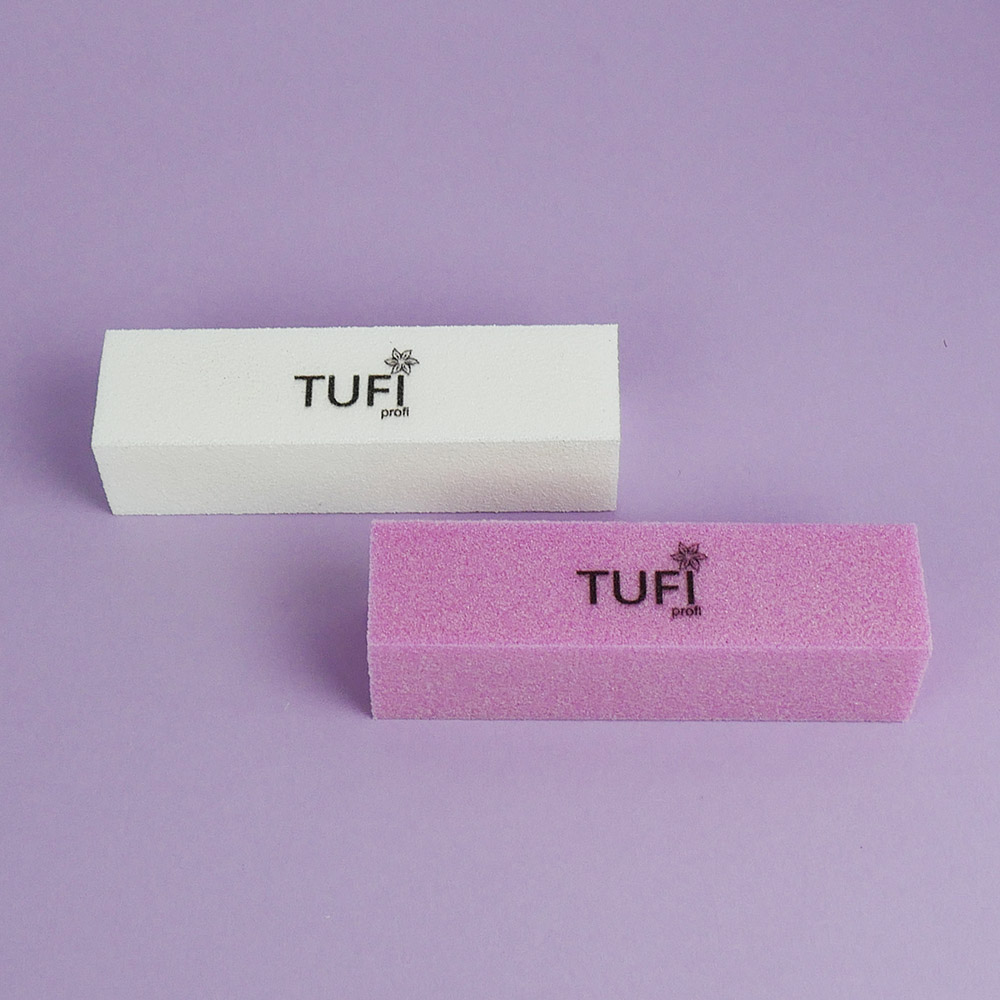 Бафик TUFI profi Розовый 150/150 грит 1 шт (0122160)