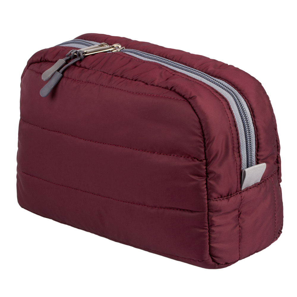 Косметичка TUFI profi PREMIUM Quilt стьобана бордова (0121411)