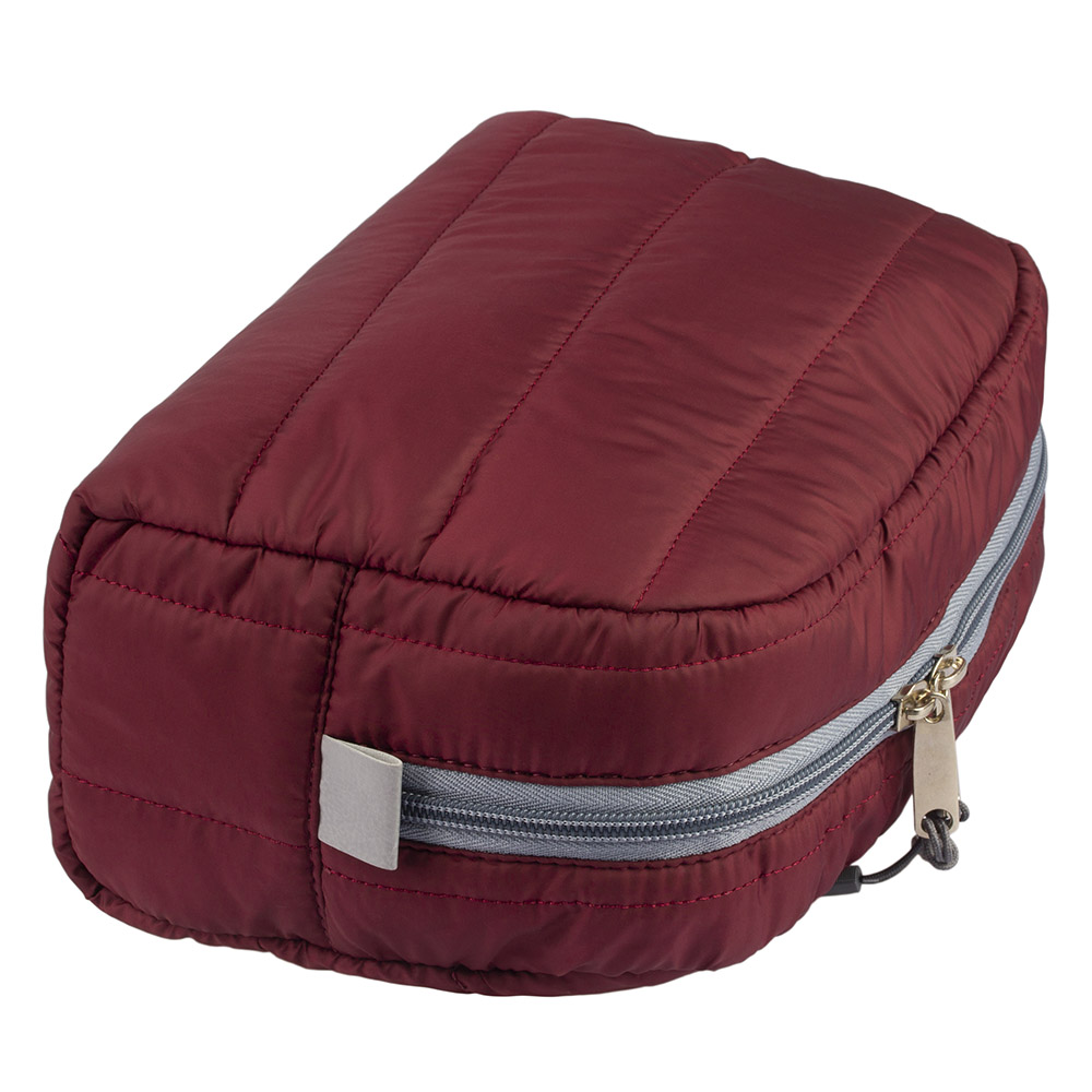 Косметичка TUFI profi PREMIUM Quilt стьобана бордова (0121411)