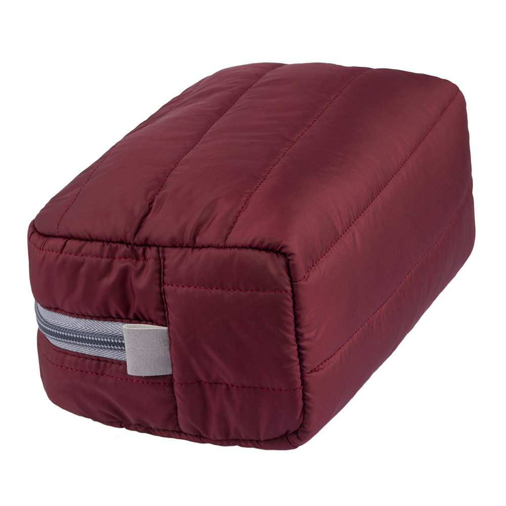 Косметичка TUFI profi PREMIUM Quilt стьобана бордова (0121411)