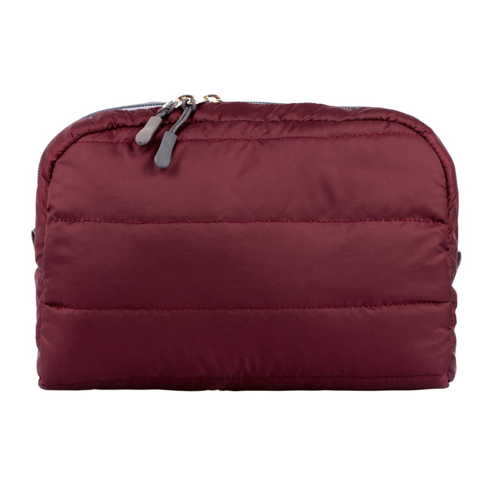 Косметичка TUFI profi PREMIUM Quilt стьобана бордова (0121411)