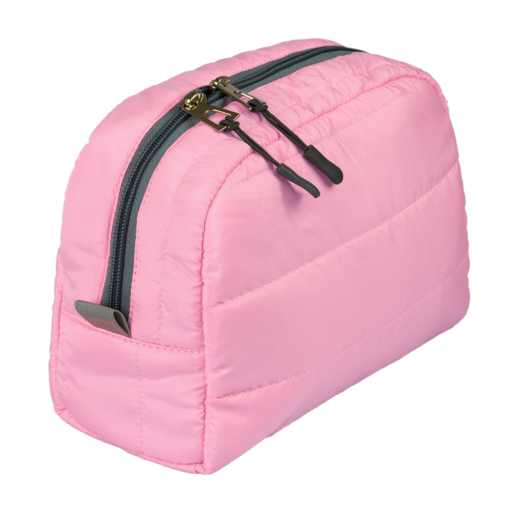 Косметичка TUFI profi PREMIUM Quilt стьобана рожева (0121412)