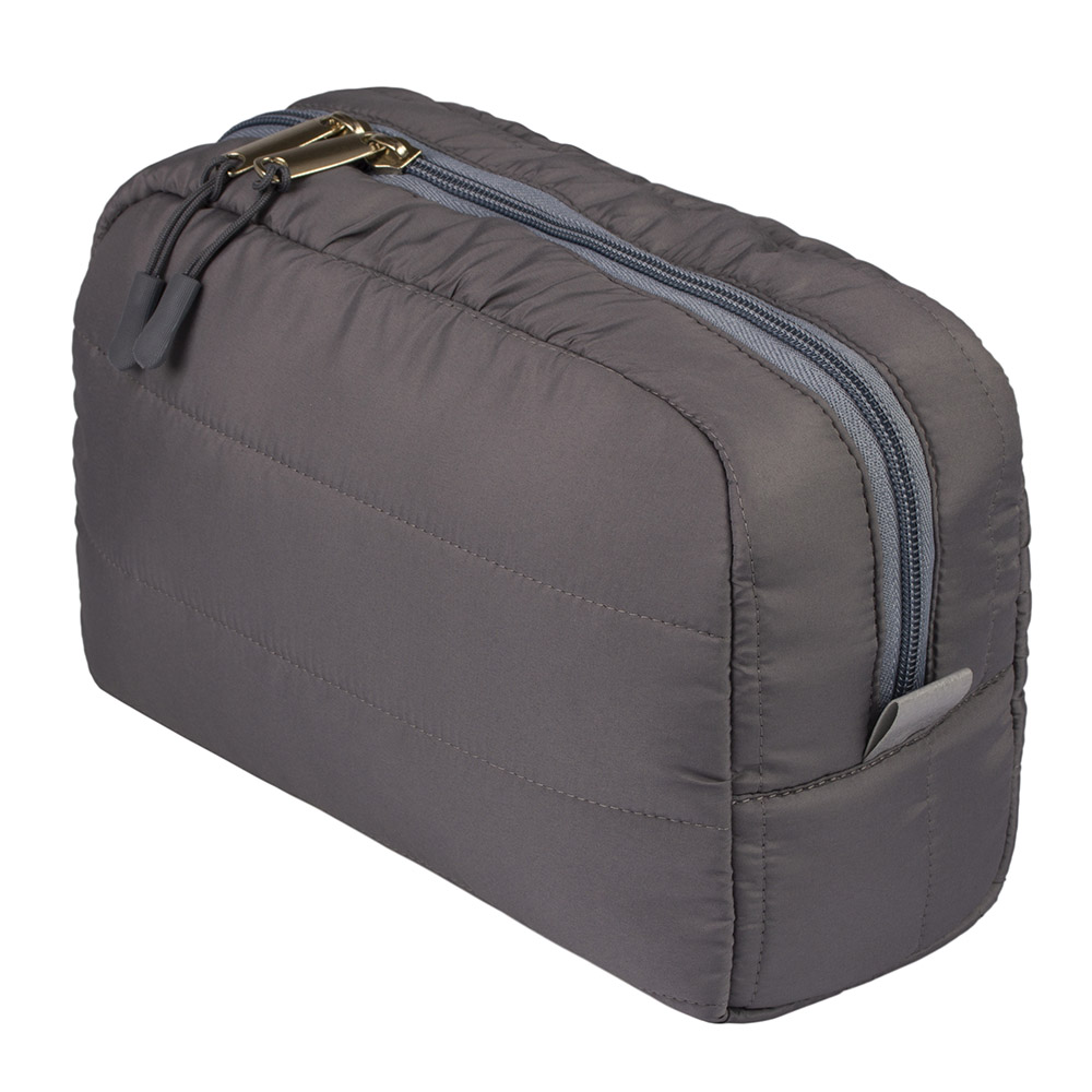 Косметичка TUFI profi PREMIUM Quilt стьобана сіра (0121414)