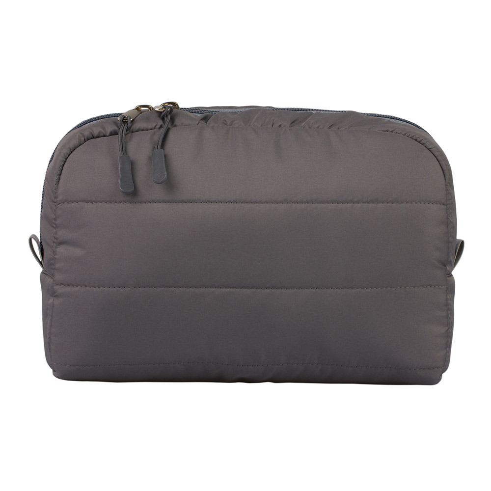 Косметичка TUFI profi PREMIUM Quilt стьобана сіра (0121414)