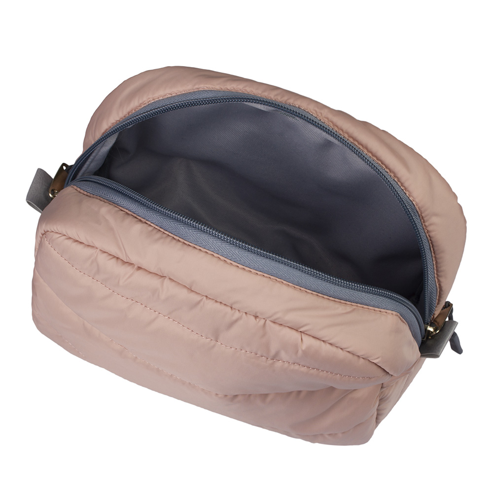 Косметичка TUFI profi PREMIUM Quilt стьобана пудра (0121415)