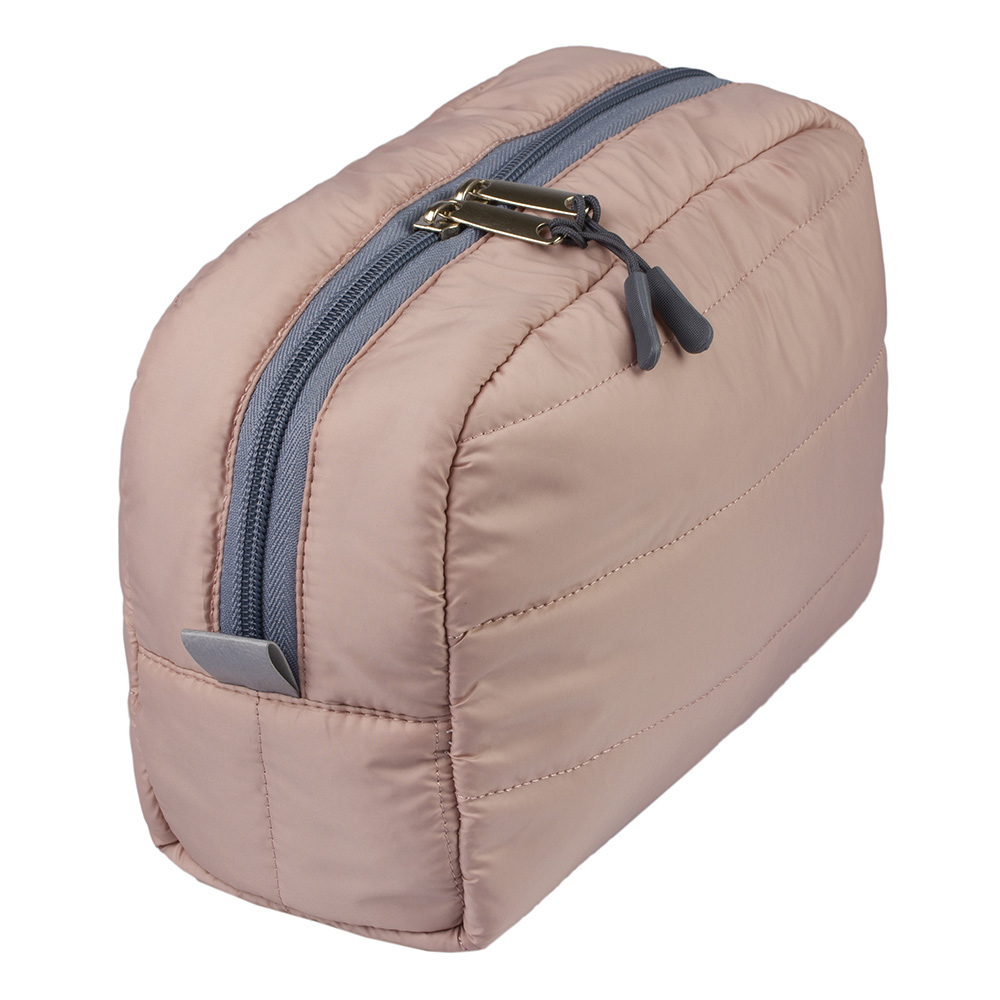 Косметичка TUFI profi PREMIUM Quilt стьобана пудра (0121415)