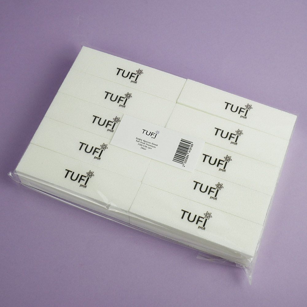 Бафик TUFI profi Белый 150/150 грит 10 шт (0122158)