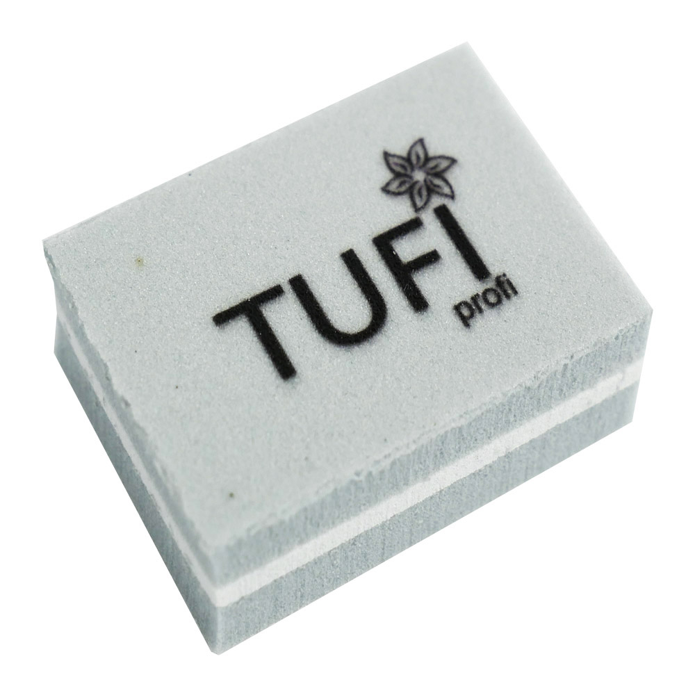 Бафик TUFI profi Мини Серый 100/180 грит 1 шт (0122163)