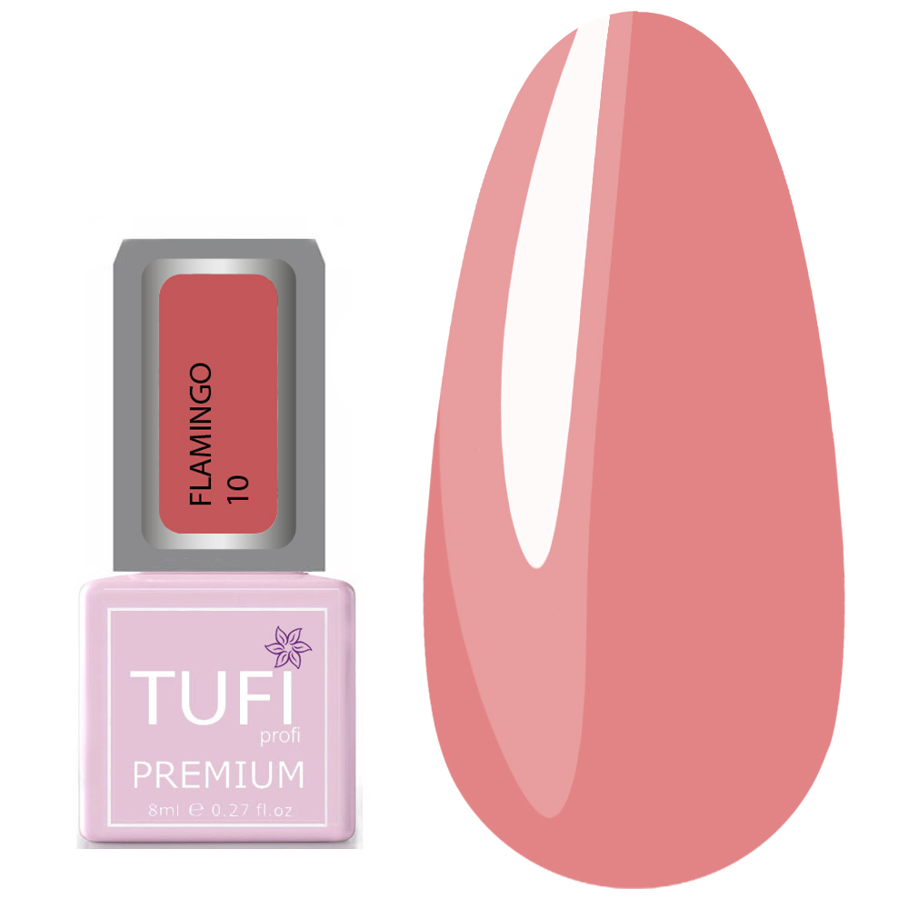 Гель-лак TUFI profi FLAMINGO 10 Мальва 8 мл (0121301)