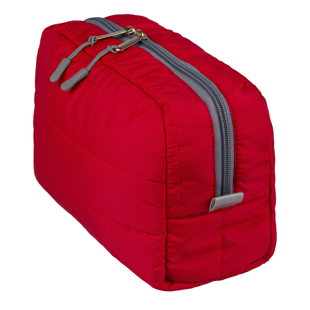 Косметичка TUFI profi PREMIUM Quilt стьобана червона (0125714)