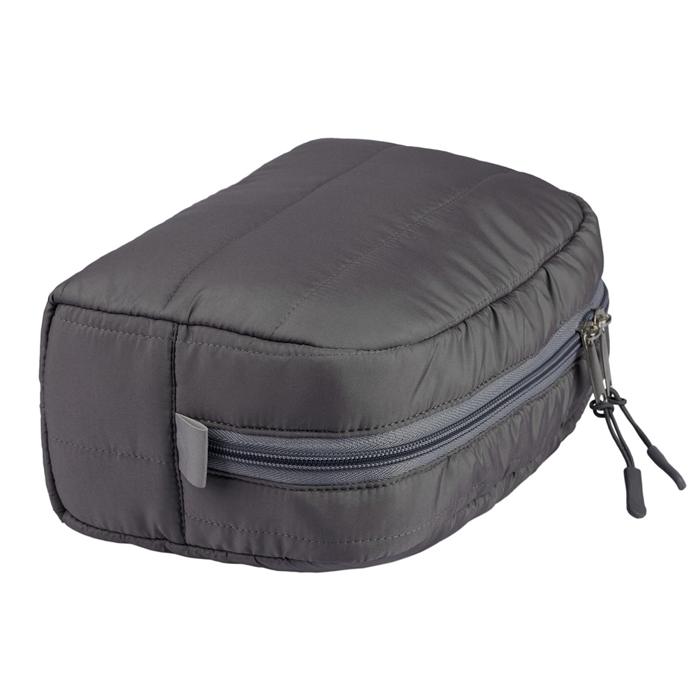 Косметичка TUFI profi PREMIUM Quilt стьобана темно-сіра (0125731)