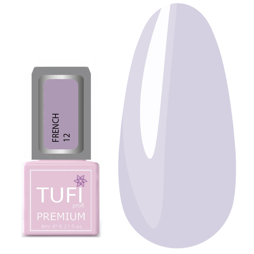 Гель-лак TUFI profi FRENCH 12 Лиловый 8 мл (0121205)