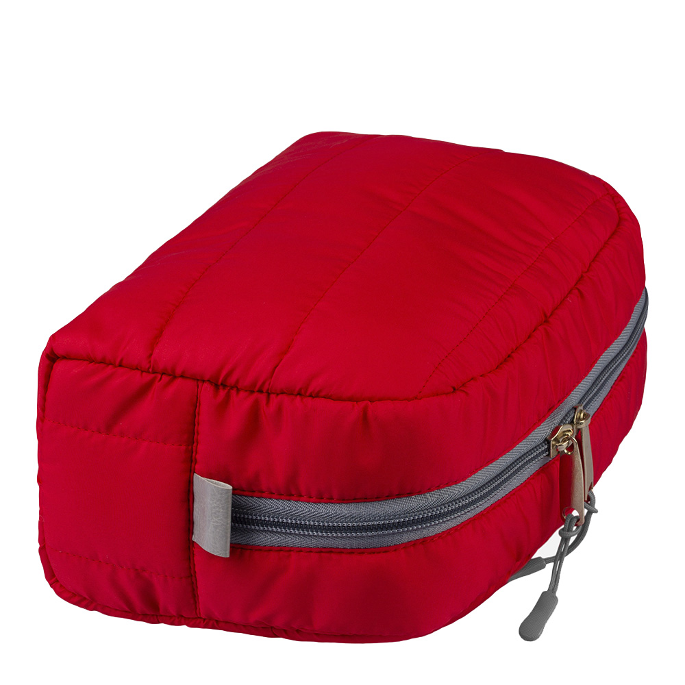 Косметичка TUFI profi PREMIUM Quilt стьобана червона (0125714)