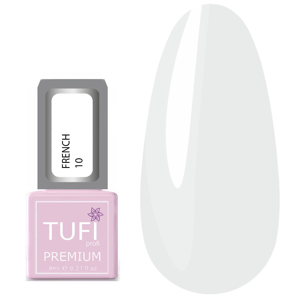 Гель-лак TUFI profi FRENCH 10 Молочный 8 мл (0121203)