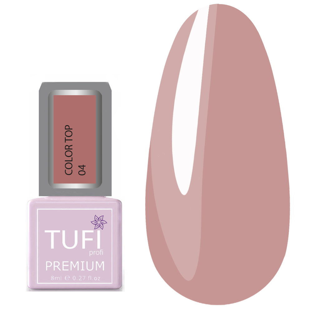 Топ TUFI profi COLOR TOP 04 Персиковый Цвет 8 мл (0123406)