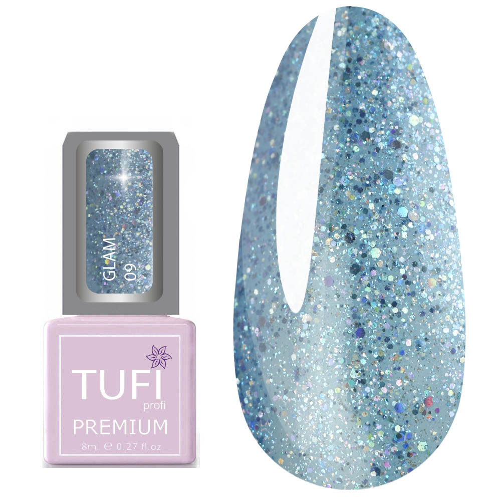 Gel polish TUFI profi PREMIUM Glam 09 Cybella 8 ml (0121689)