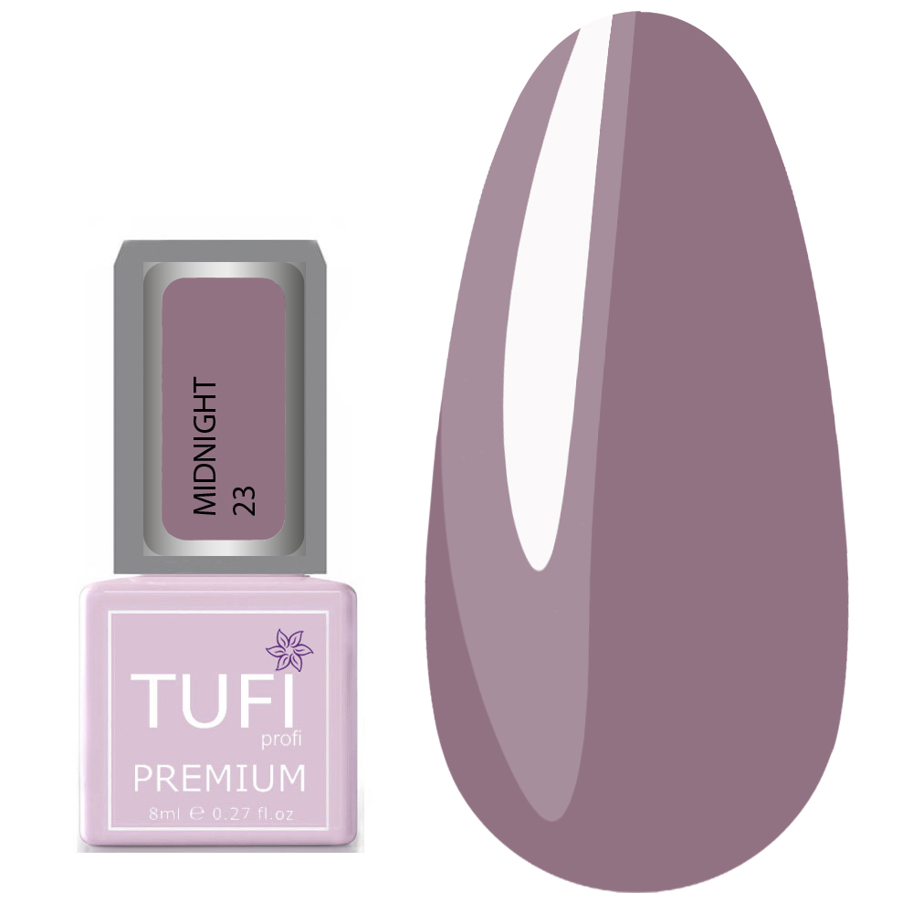 Гель-лак TUFI profi MIDNIGHT 23 Пил Вістерії 8 мл (0121261)
