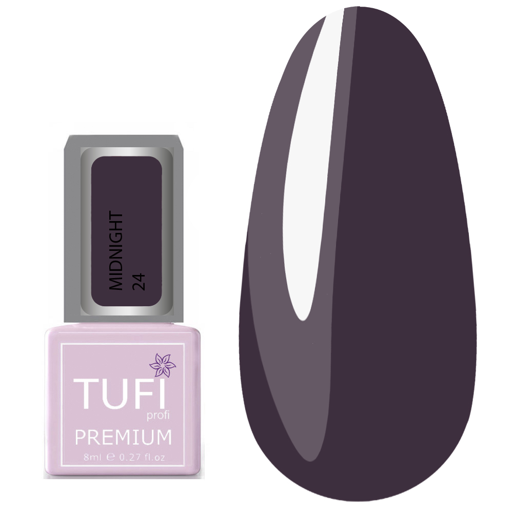 Гель-лак TUFI profi MIDNIGHT 24 Холодный аметист 8 мл (0121262)