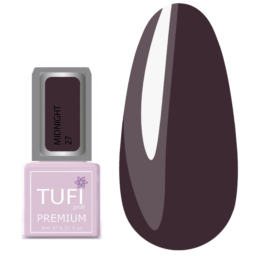 Гель-лак TUFI profi MIDNIGHT 27 Дикий имбирь 8 мл (0121265)