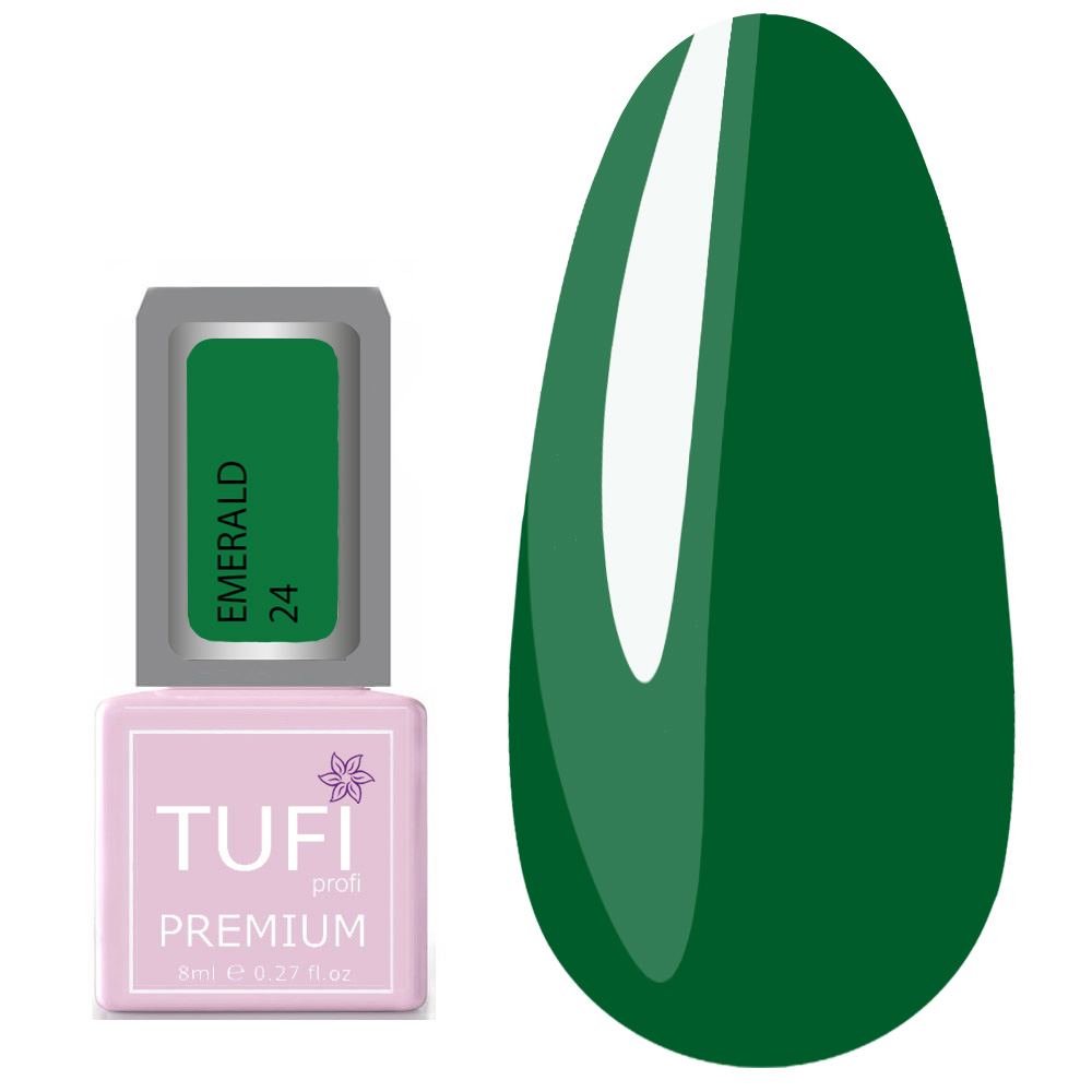 Гель-лак TUFI profi EMERALD 24 Мечта блогера 8 мл (0121278)