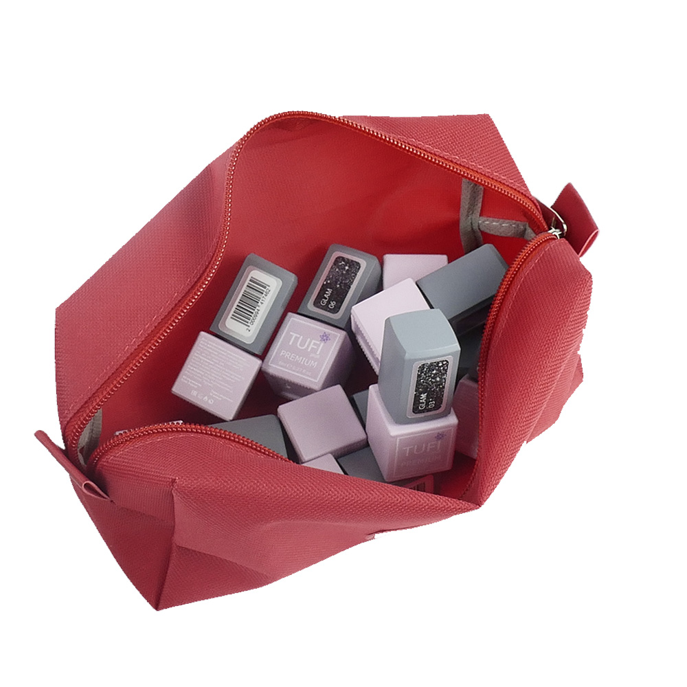 Косметичка TUFI profi PREMIUM Volume червона 19х9х7 см (0125715)