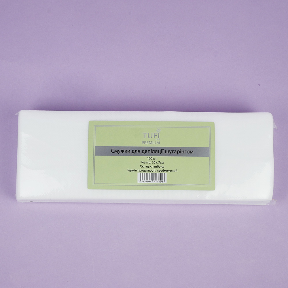 Depilation stripes (for sugaring) TUFI profi PREMIUM 100 pcs (0121131)